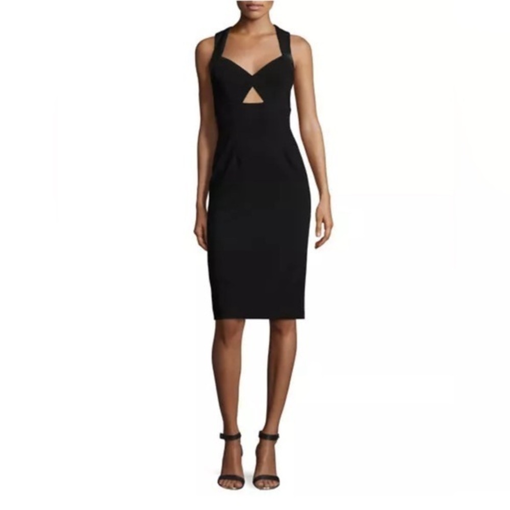 Alice + Olivia Black Mini Dress